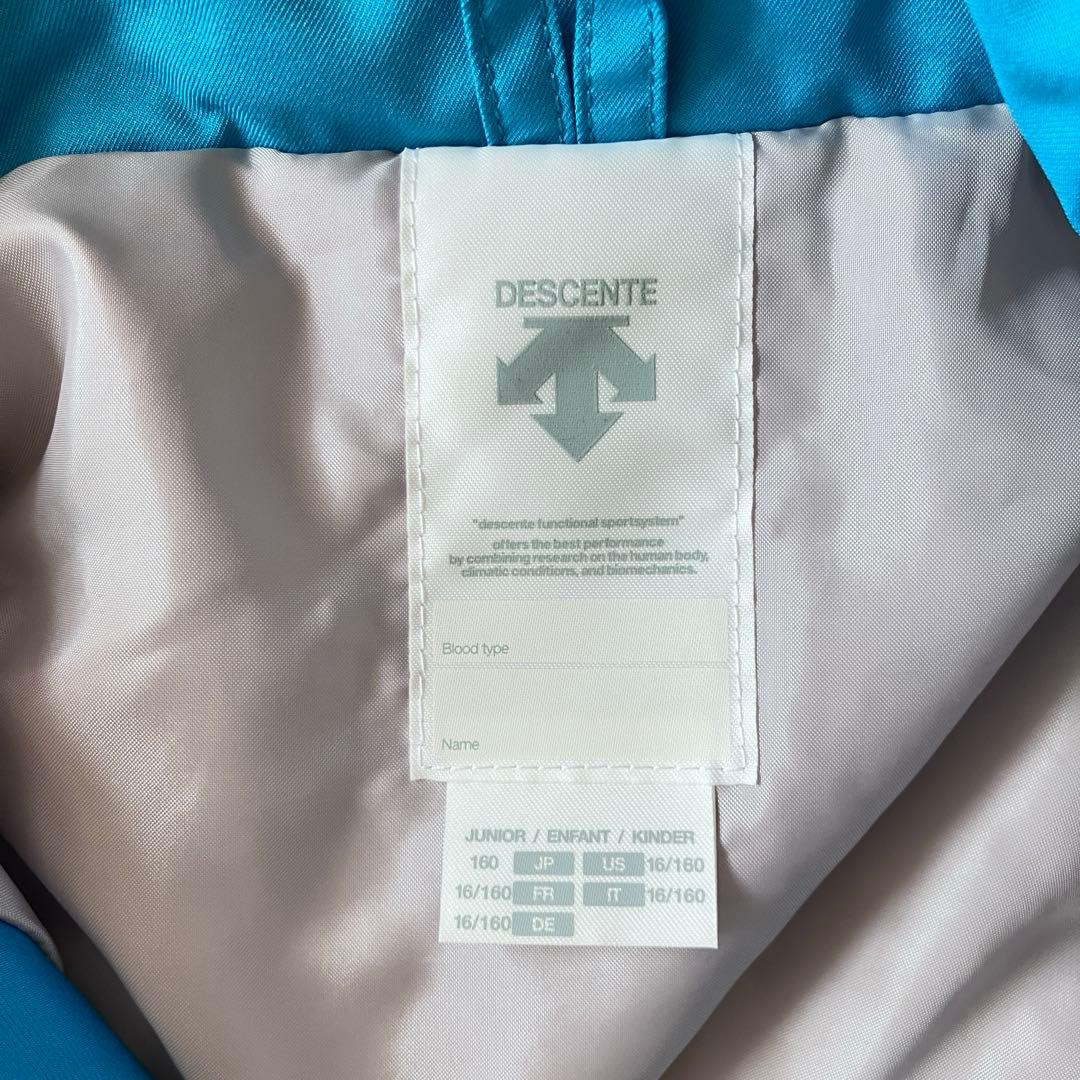 #B10✨DESCENTE✨スキー スノボ ウェア 上下 160 キッズ 雪遊び