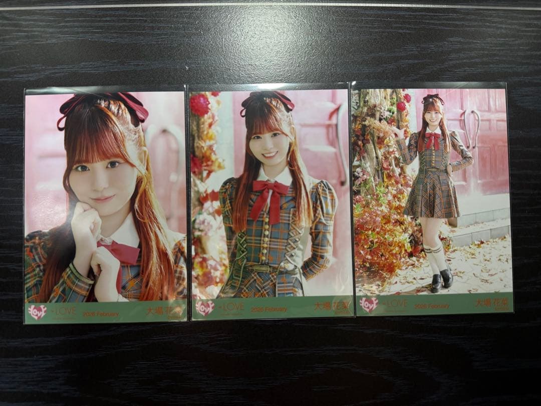 LOVE 大場花菜 生写真 ラブソングに襲われる歌唱衣装アザーカット