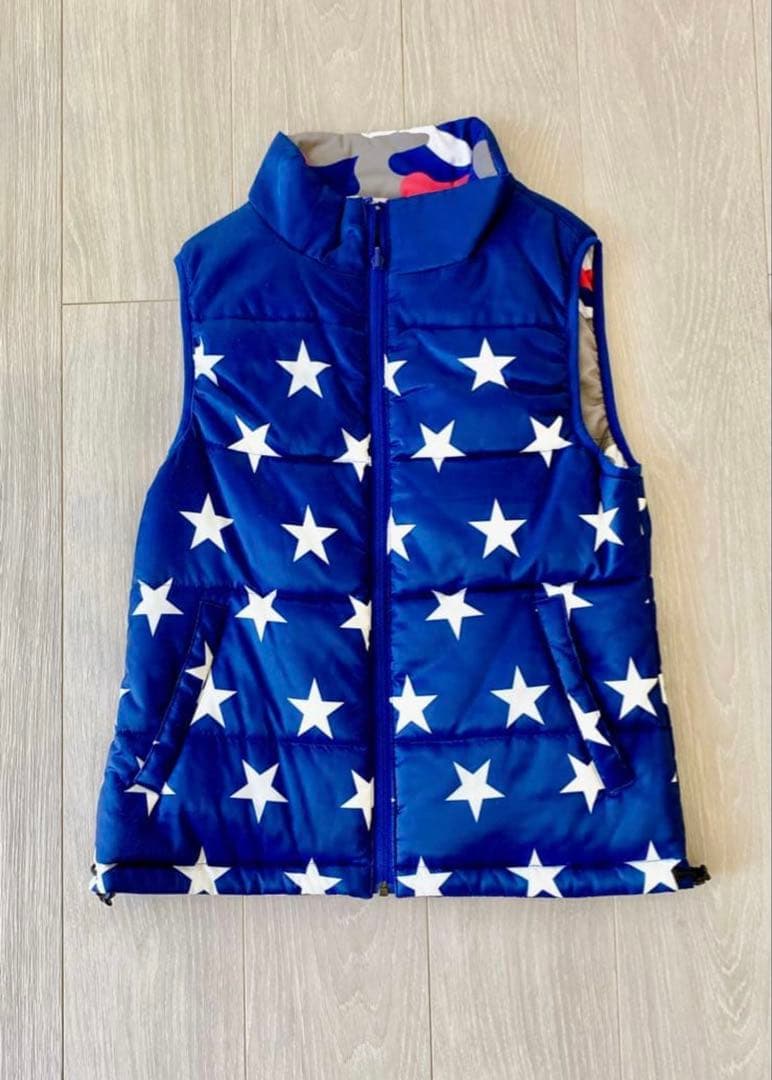 #V12golf. リバーシブルダウンベスト