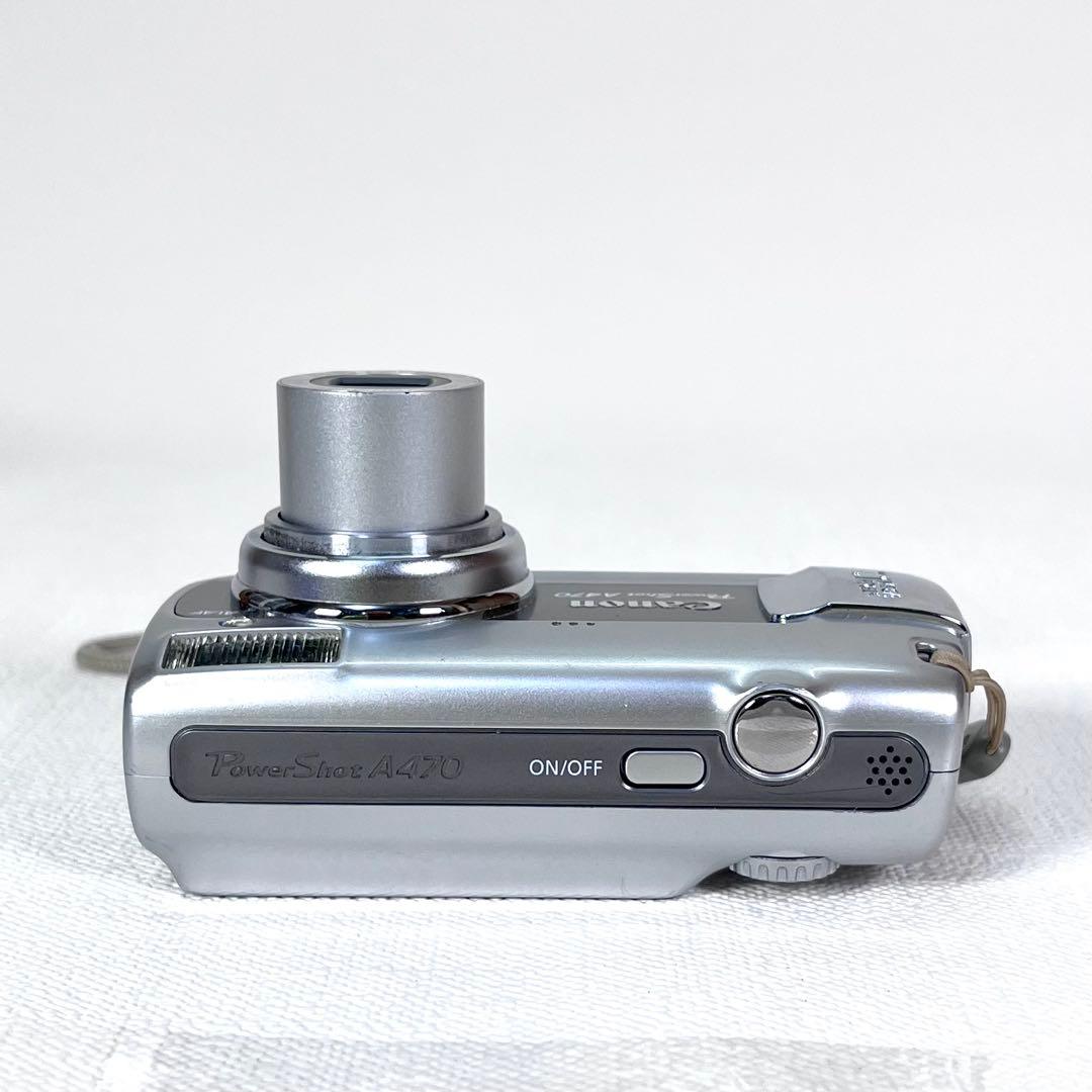 単三電池使用 動作確認済 Canon PowerShot A470 平成レトロ