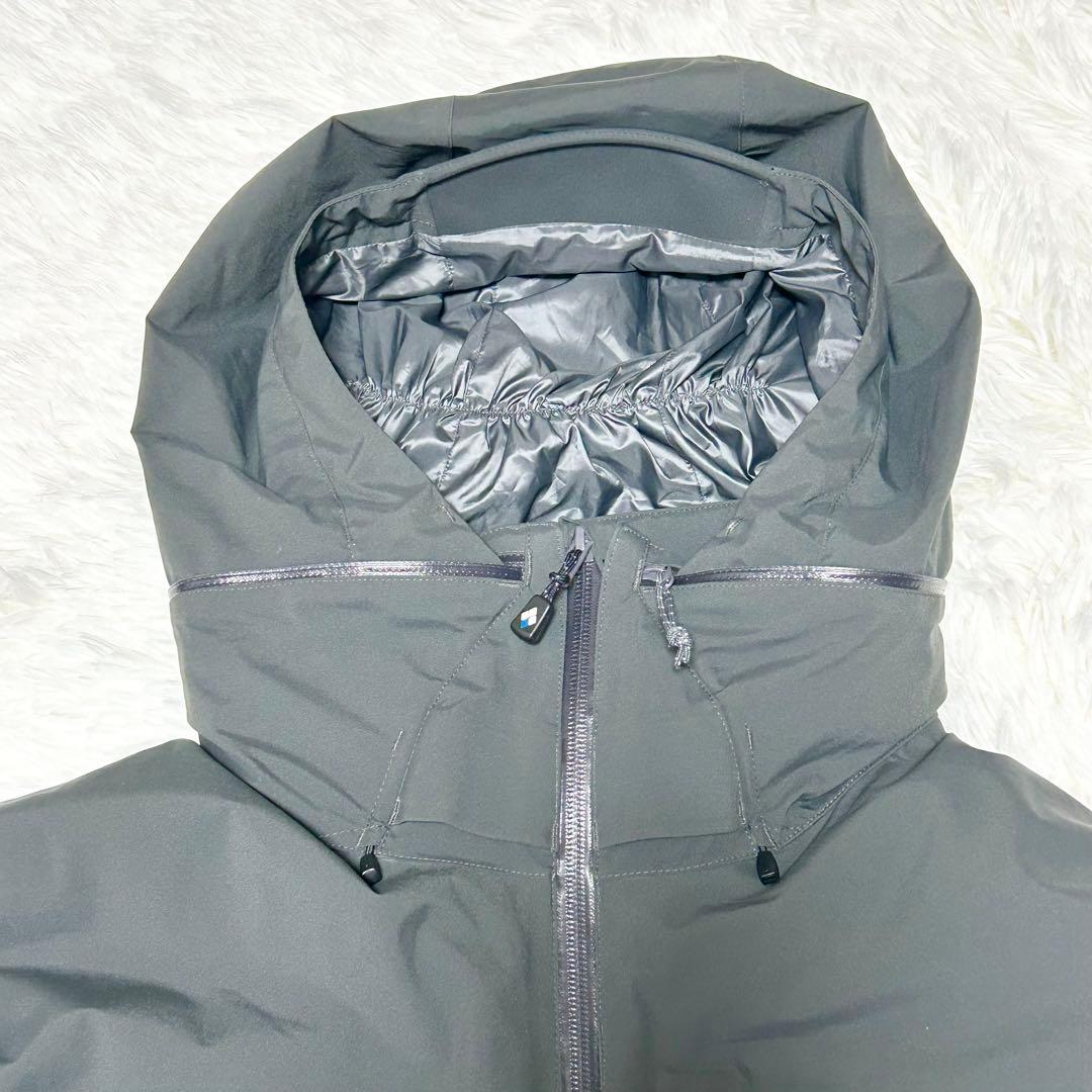 mont-bell モンベル シャルモパーカー スキーウェア 中綿入り XL 黒