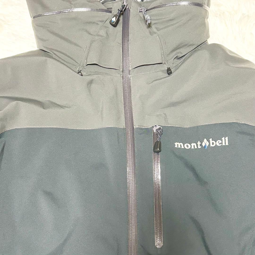 mont-bell モンベル シャルモパーカー スキーウェア 中綿入り XL 黒