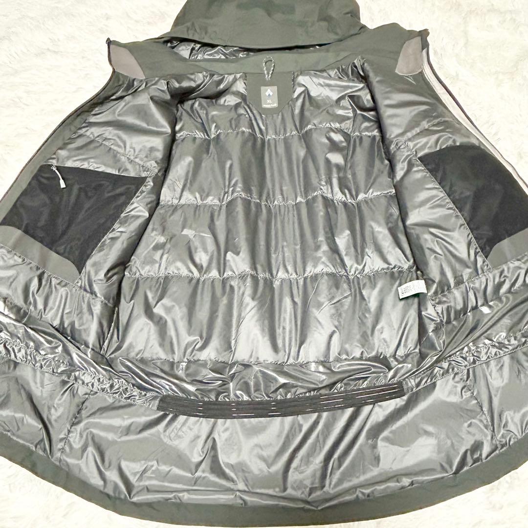 mont-bell モンベル シャルモパーカー スキーウェア 中綿入り XL 黒