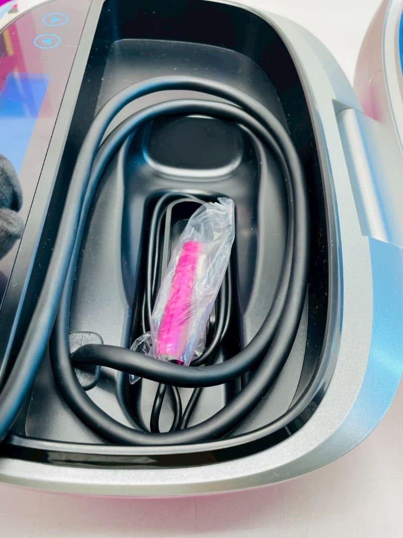 (sk/9.20/10)ケノン 脱毛器 ピンク 本体と付属品