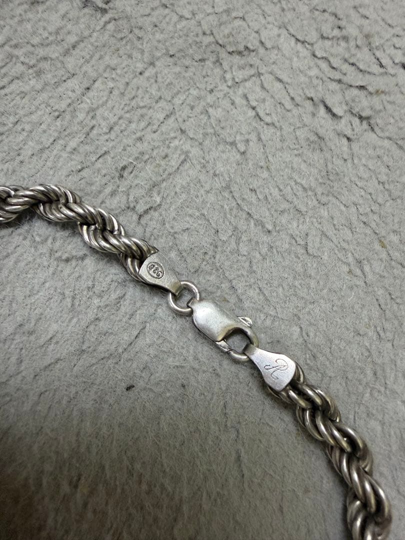 avalanche ロープチェーンブレスレット　6mm