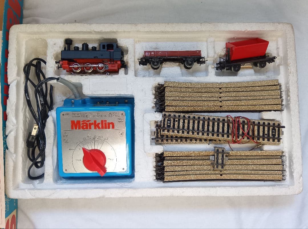 動作確認済み　鉄道模型 Marklin メルクリン SET-HO S　4点セット