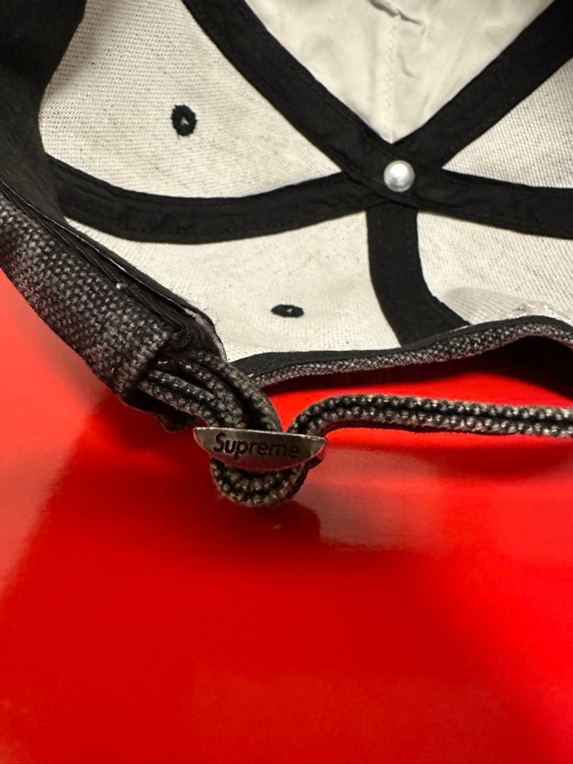 帽子 Supreme Pigment S Logo 6-Panel \"Black\"