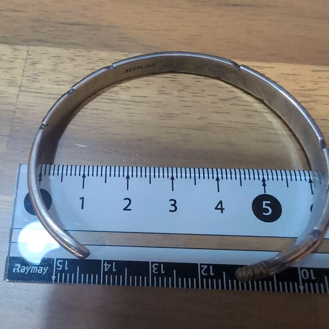 バングル フェザー ナバホ族 tee mace インディアンジュエリー