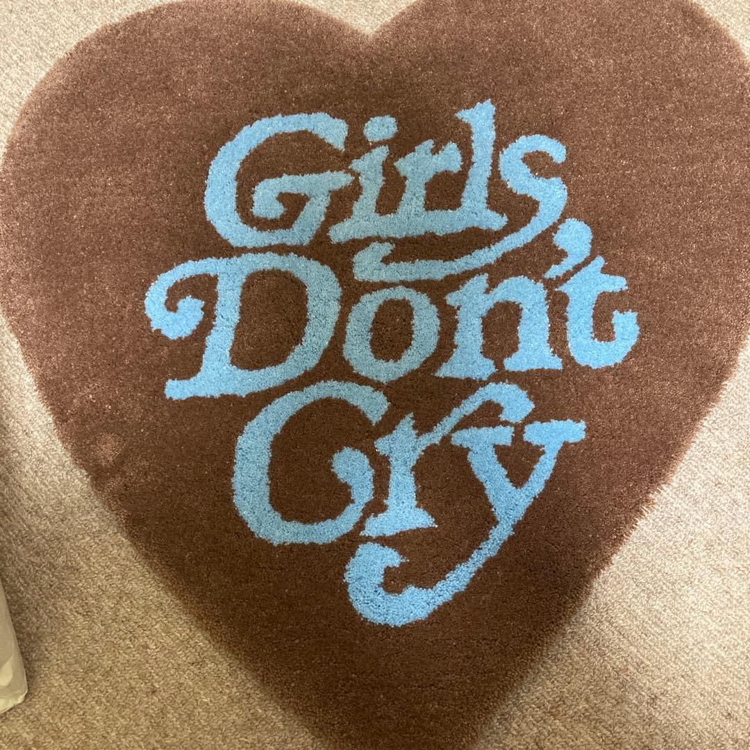Girls Don't Cry Rug VERDY ラグ ハート ロゴ 新色 - メルカリ