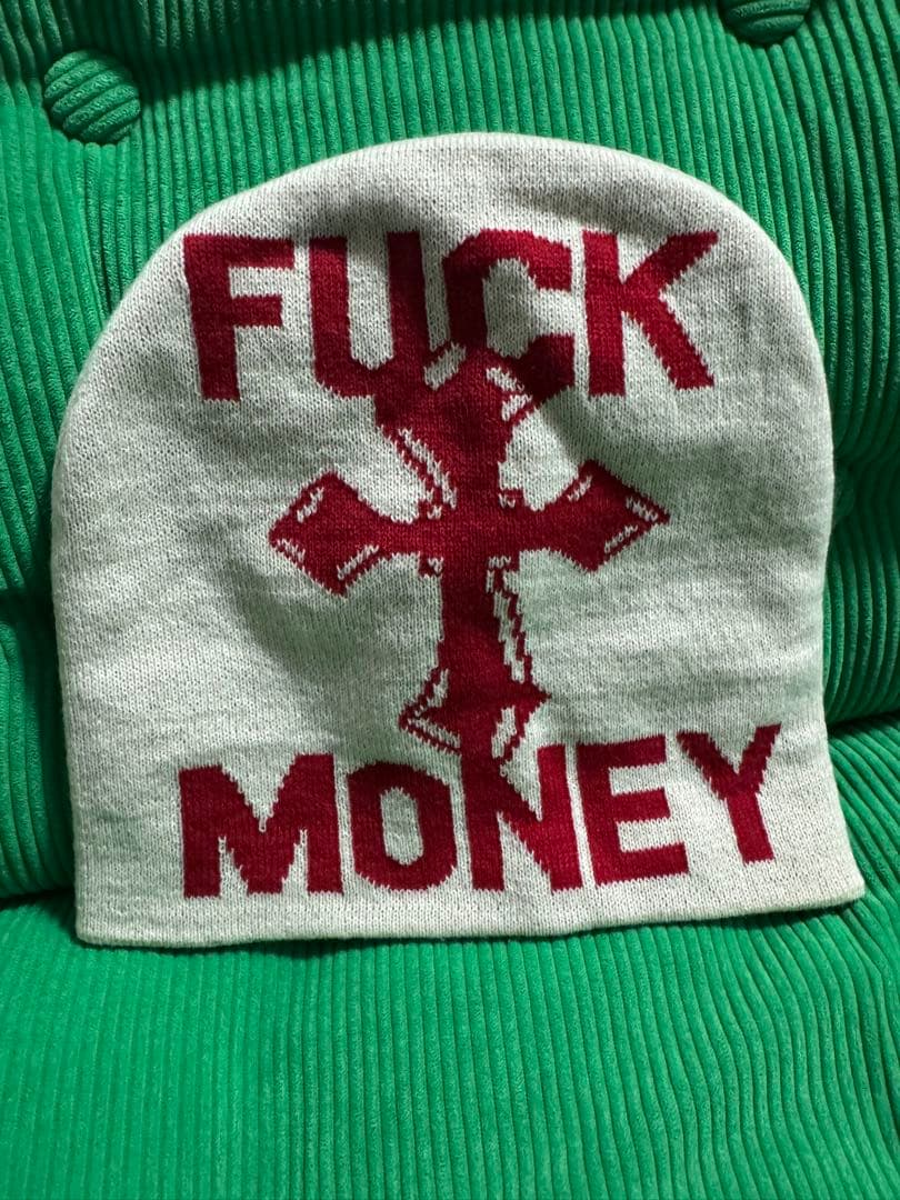 帽子 Supreme Fuck Money Beanie \"Stone\"