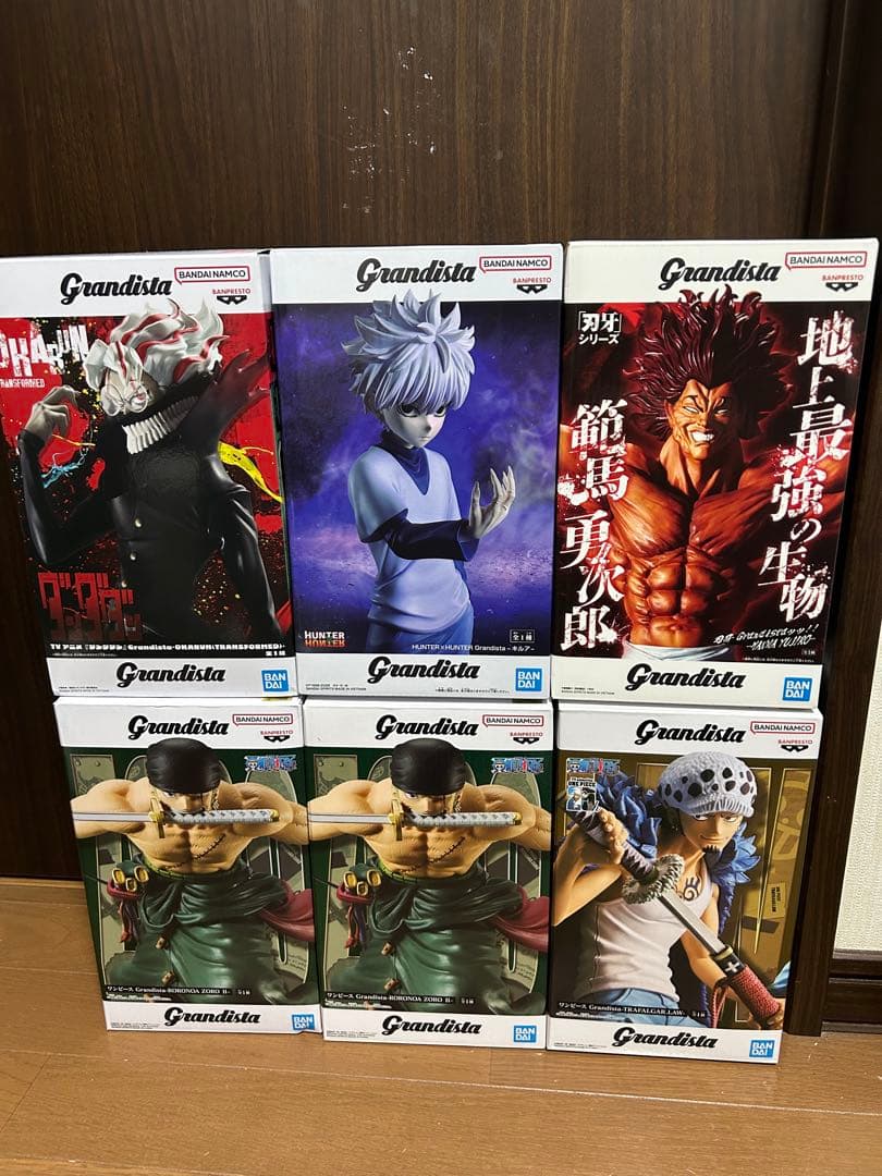 Grandistaフィギュア6体セット - メルカリ