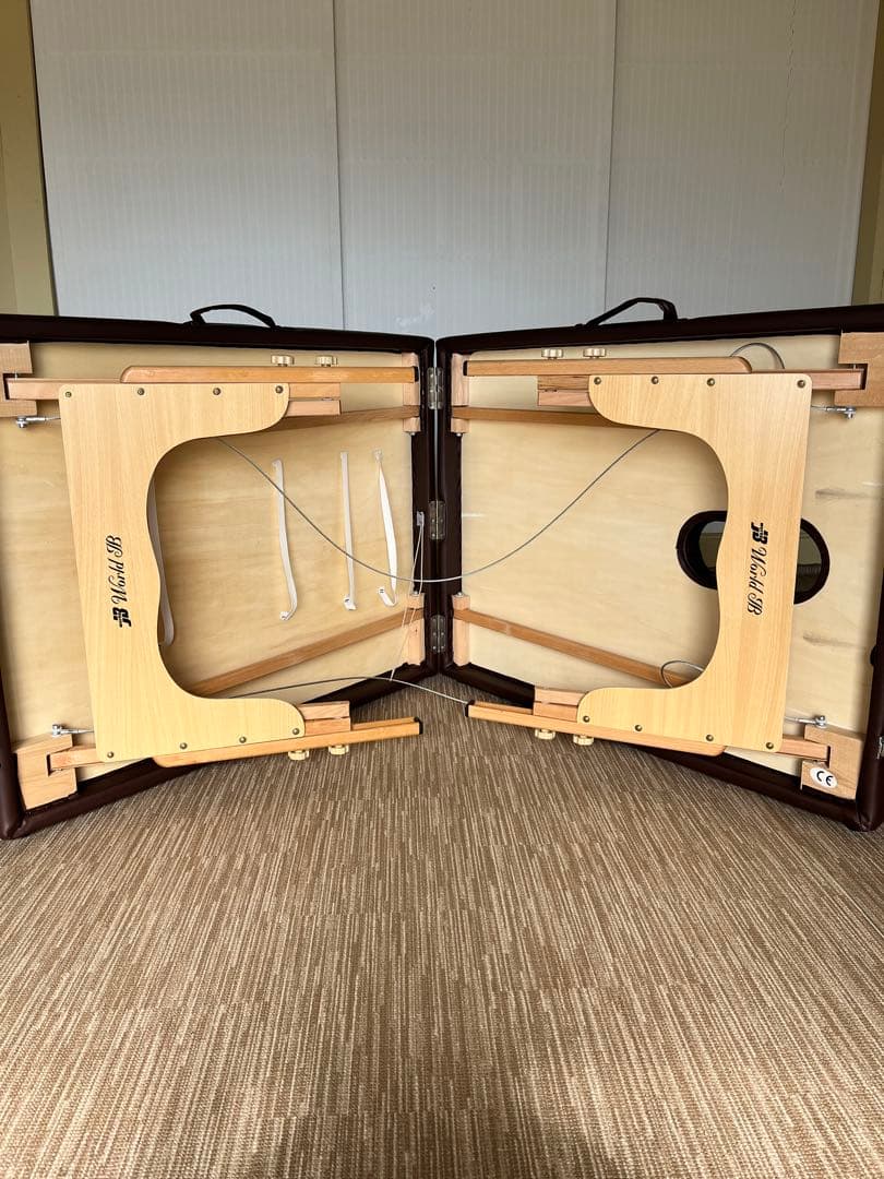 rara様 World IB 折りたたみ施術ベッド ブラウン