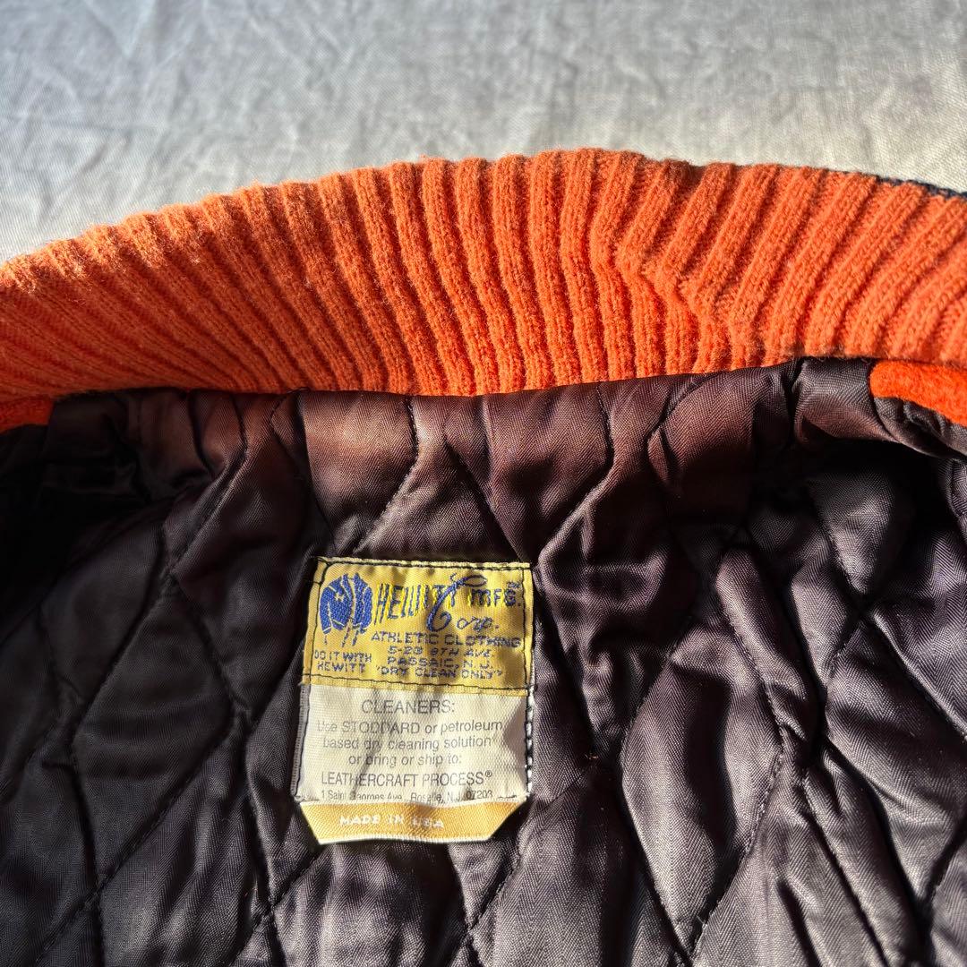 Hewitt MFG ヒューイット USA製 スタジャン ネイティブ オレンジ