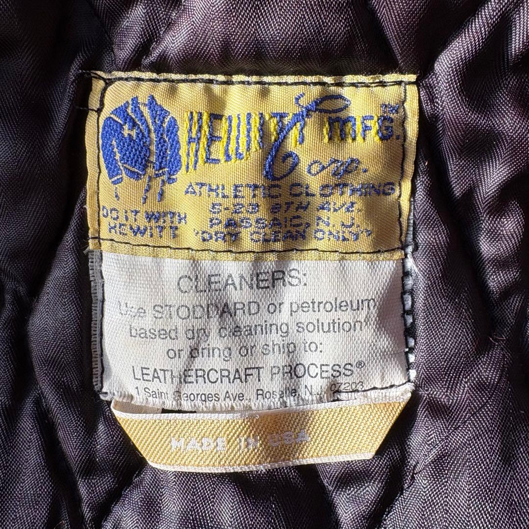 Hewitt MFG ヒューイット USA製 スタジャン ネイティブ オレンジ