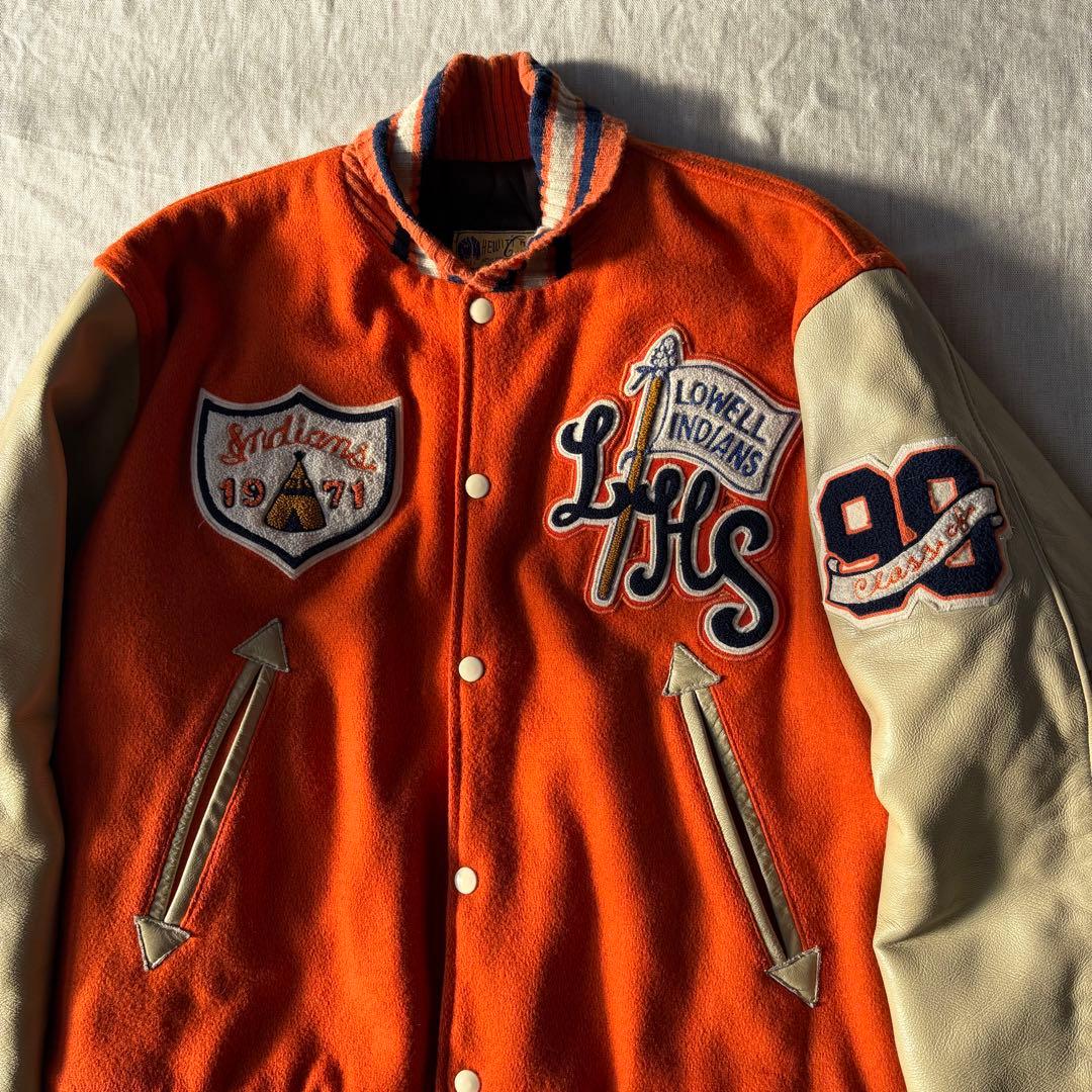 Hewitt MFG ヒューイット USA製 スタジャン ネイティブ オレンジ