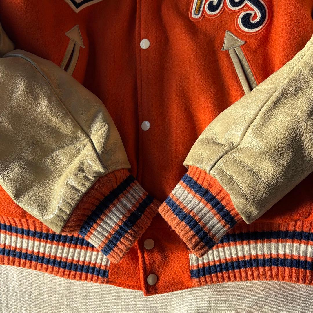 Hewitt MFG ヒューイット USA製 スタジャン ネイティブ オレンジ