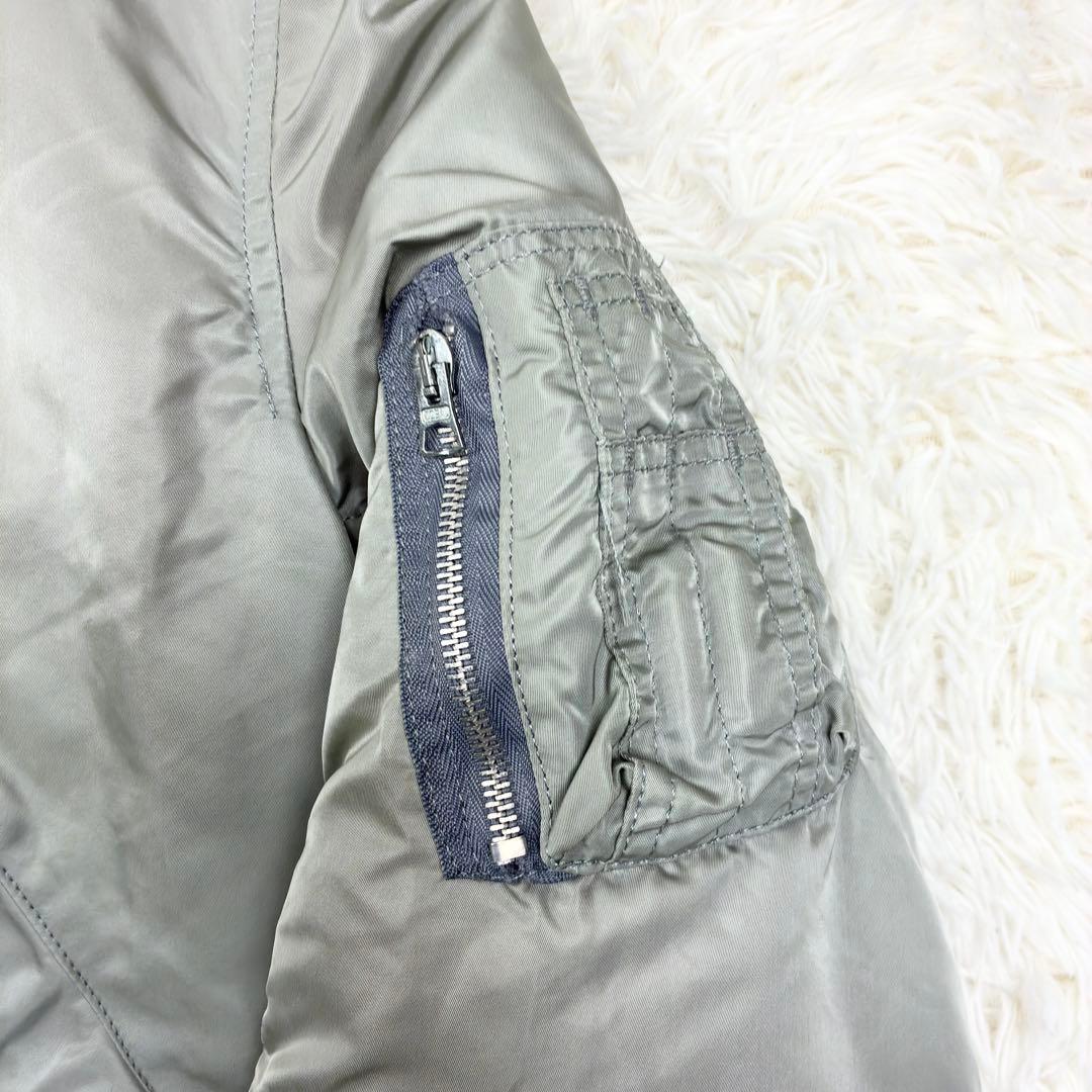 美品　80年代　アルファインダストリーズ　MA-1　フライトジャケット　USA製