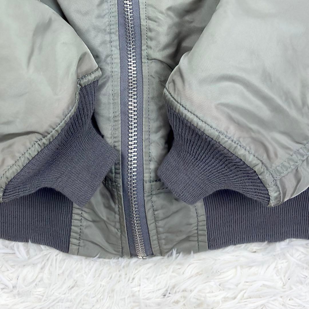 美品　80年代　アルファインダストリーズ　MA-1　フライトジャケット　USA製