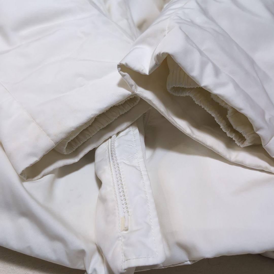 CASTELBAJAC ホワイトメンズダウンジャケットコート 4 XL相当