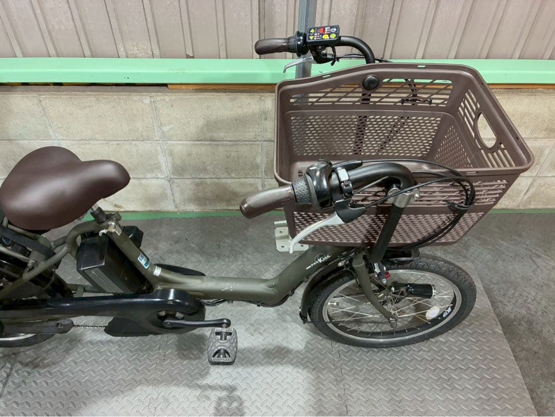 №6847 電動自転車 ヤマハPASSkiss 20インチ カーキ - メルカリ