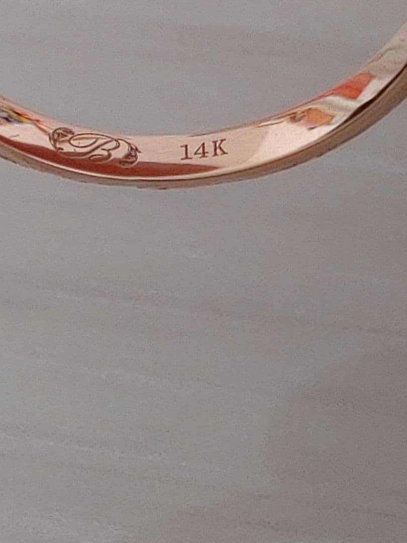 【美品】ハワイアンジュエリー　リングK14