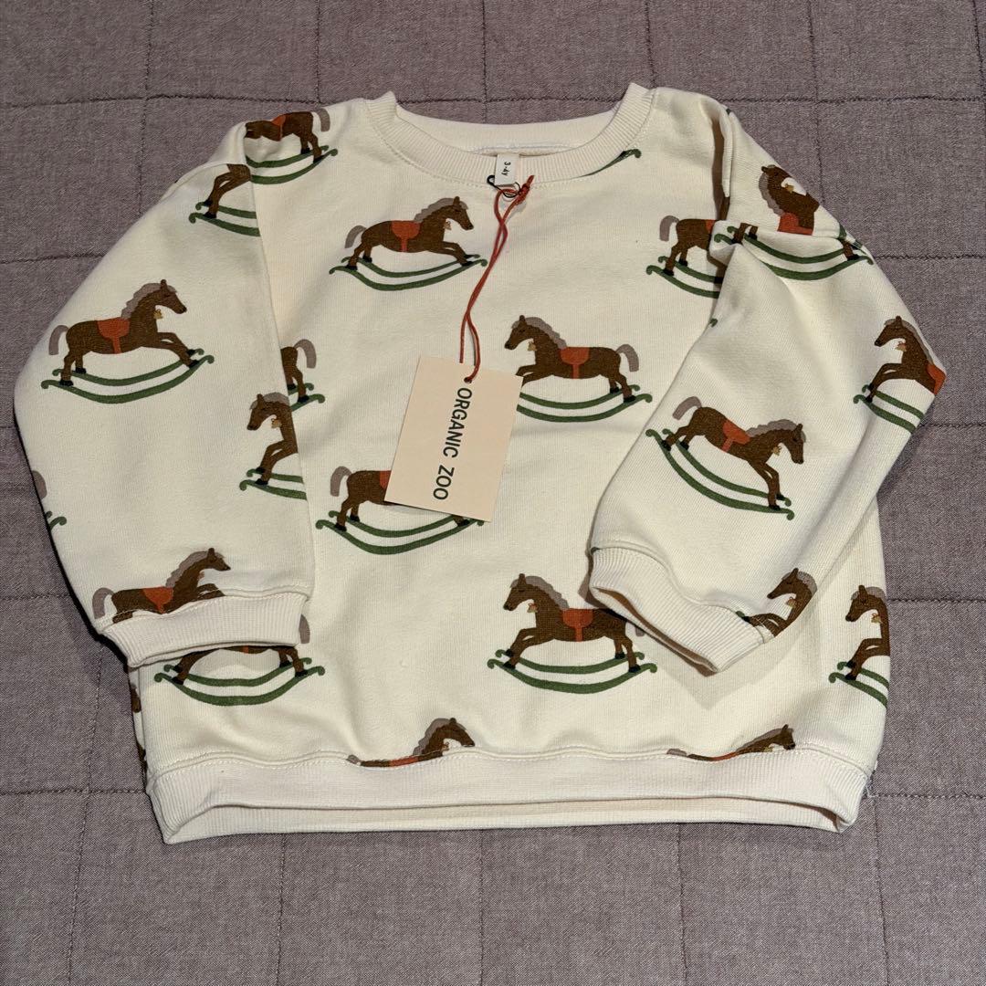 organic zoo ロッキングホース トレーナー 3-4Y - メルカリ