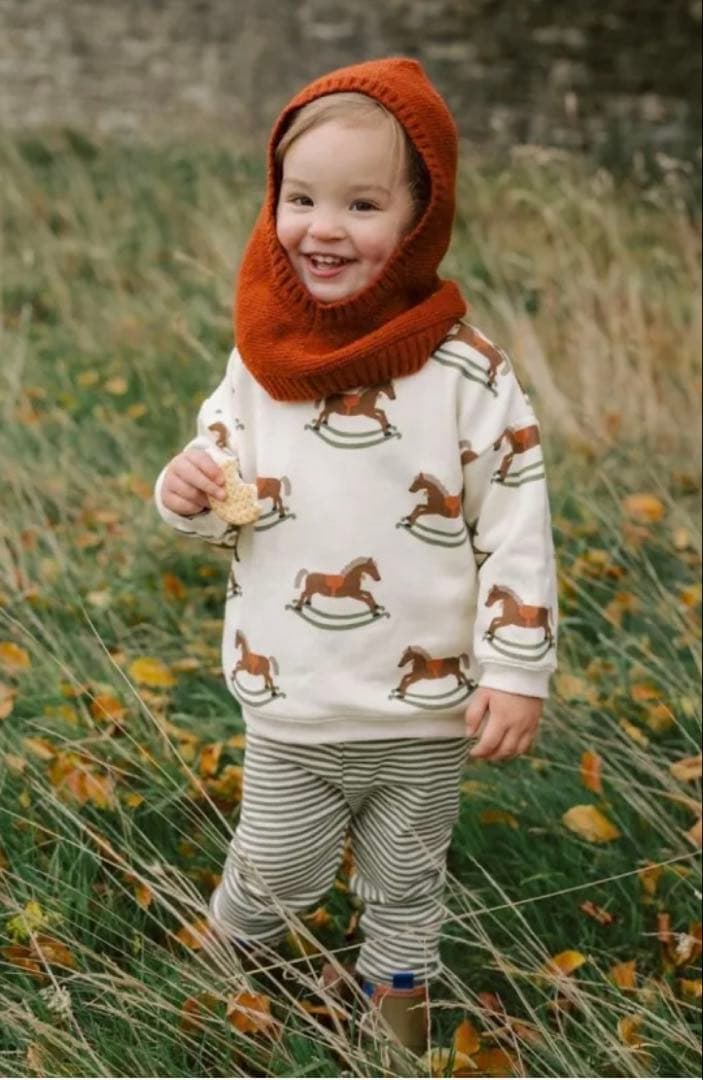 organic zoo ロッキングホース トレーナー 3-4Y - メルカリ