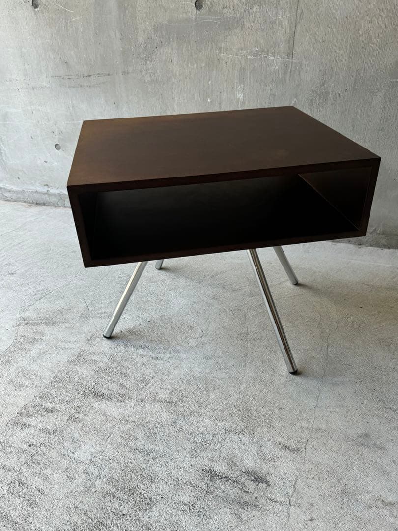 スペースエイジ　ボックスサイドテーブル