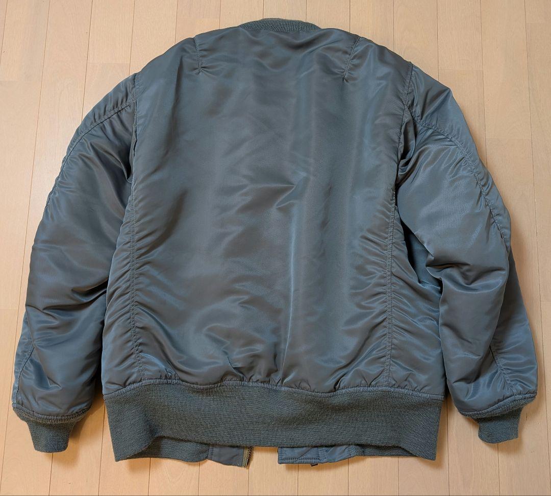 ​希少L 極美品 JELADO × COLIMBO MA-1 セージグリーン