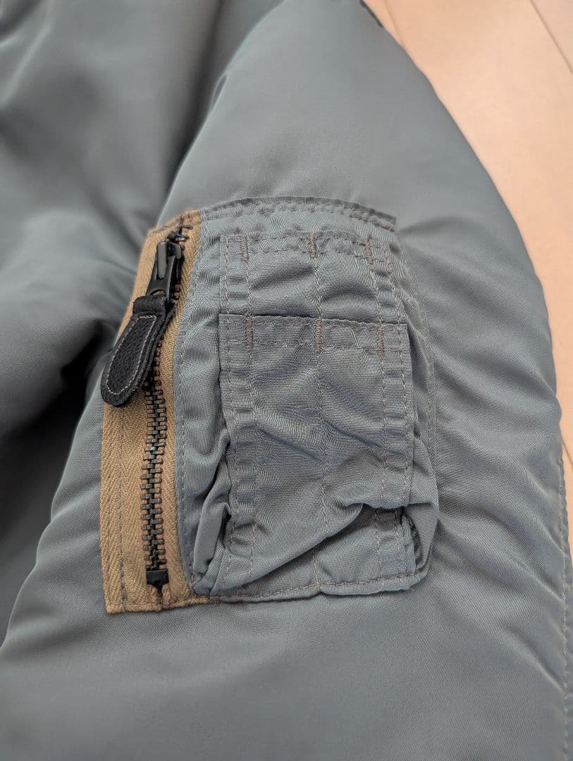 ​希少L 極美品 JELADO × COLIMBO MA-1 セージグリーン