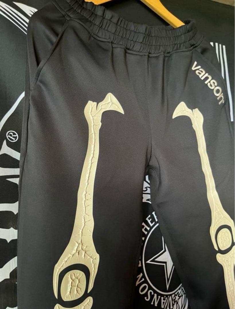 新品バンソンvanson✖️デザインライダース ヒューマンボーン ジャージ