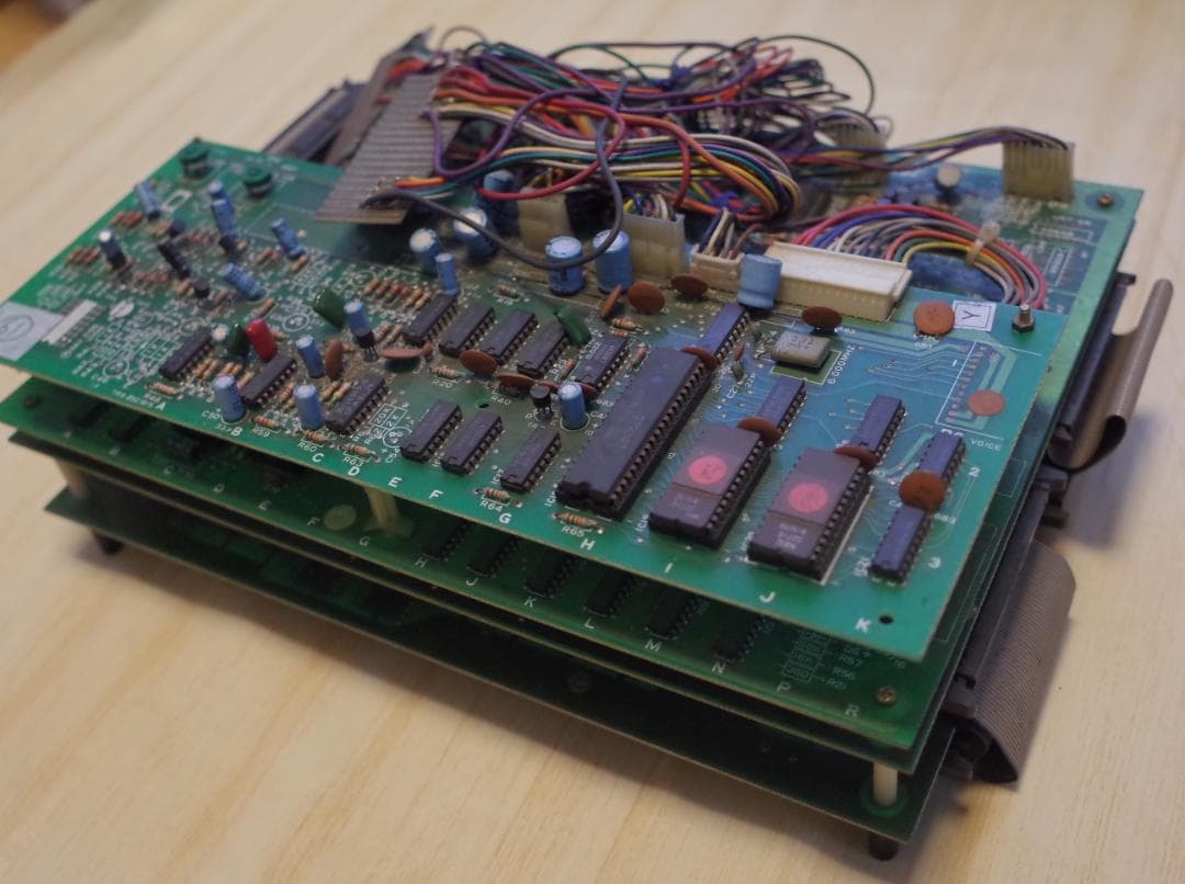 アーケードゲーム基板（状態不明中古品）【No.61】