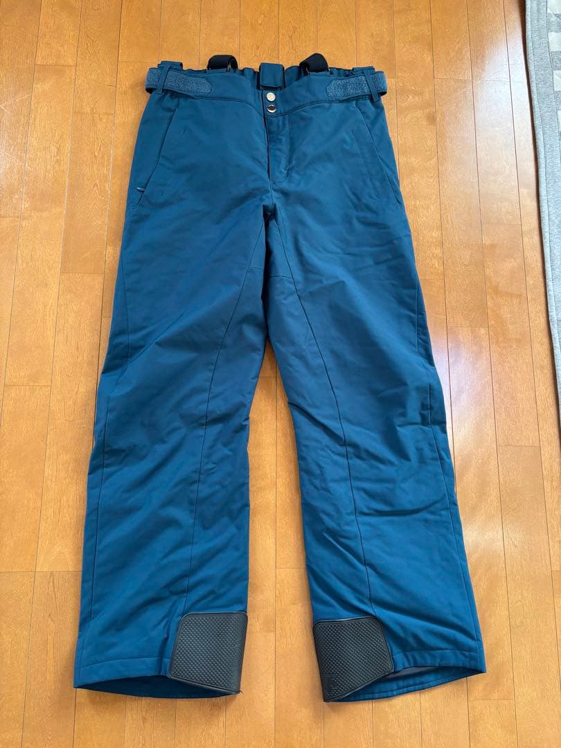 DESCENTE スキーウェア ネイビー/ターコイズ