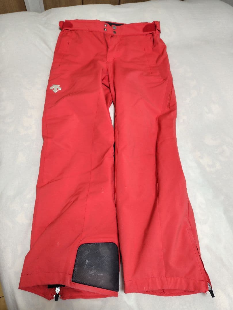 DESCENTE スキーウェアセット 緑/赤