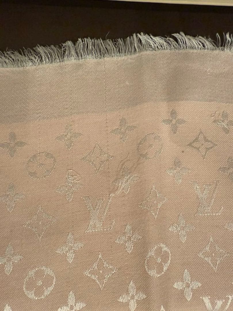 LOUIS VUITTON ショール・モノグラム Ｍ72046 ローズ