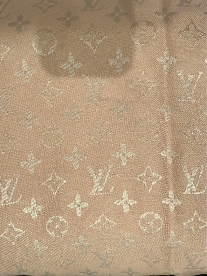 LOUIS VUITTON ショール・モノグラム Ｍ72046 ローズ