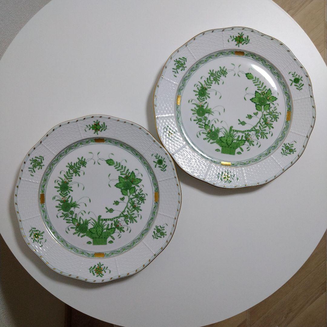 未使用【レア】約30センチ大皿2枚 インドの華 ヘレンド - メルカリ