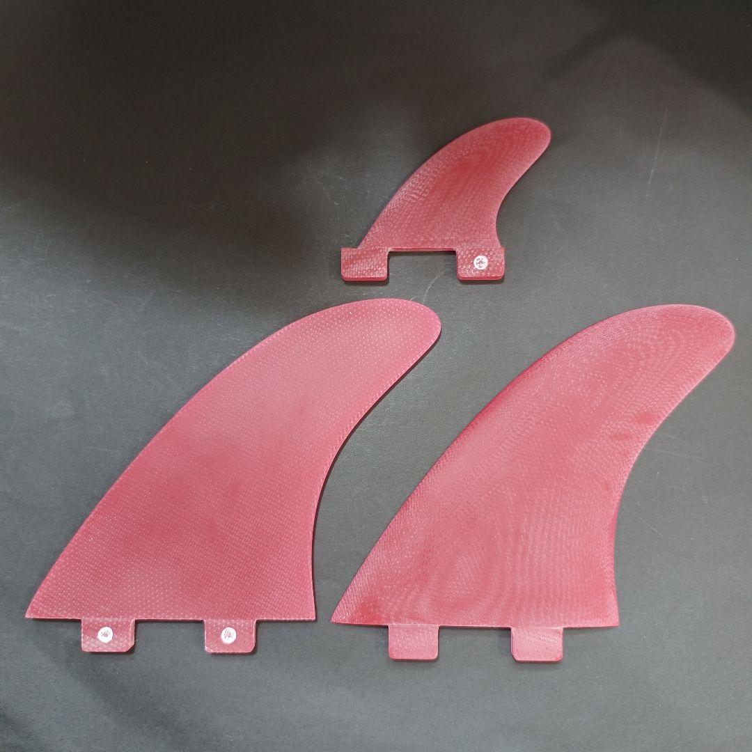 キャプテンフィン系 ツインスタビ FCS対応 ファイバーグラス製 フィン