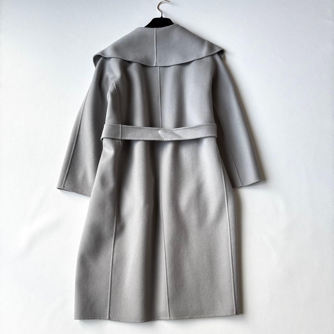 Max Mara クチートアマーノ ダブルフェイスウールコート ベルト 36