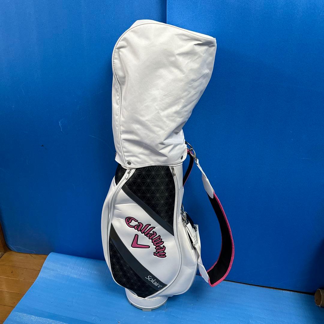 Callaway Solaire キャディバッグ ホワイト/ピンク新春値下げ中