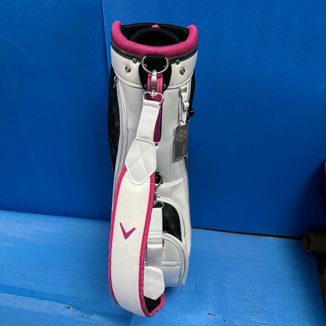 Callaway Solaire キャディバッグ ホワイト/ピンク新春値下げ中