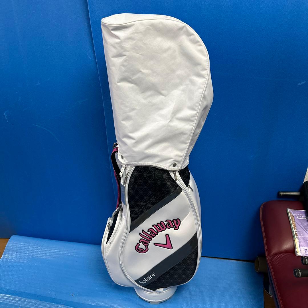 Callaway Solaire キャディバッグ ホワイト/ピンク新春値下げ中