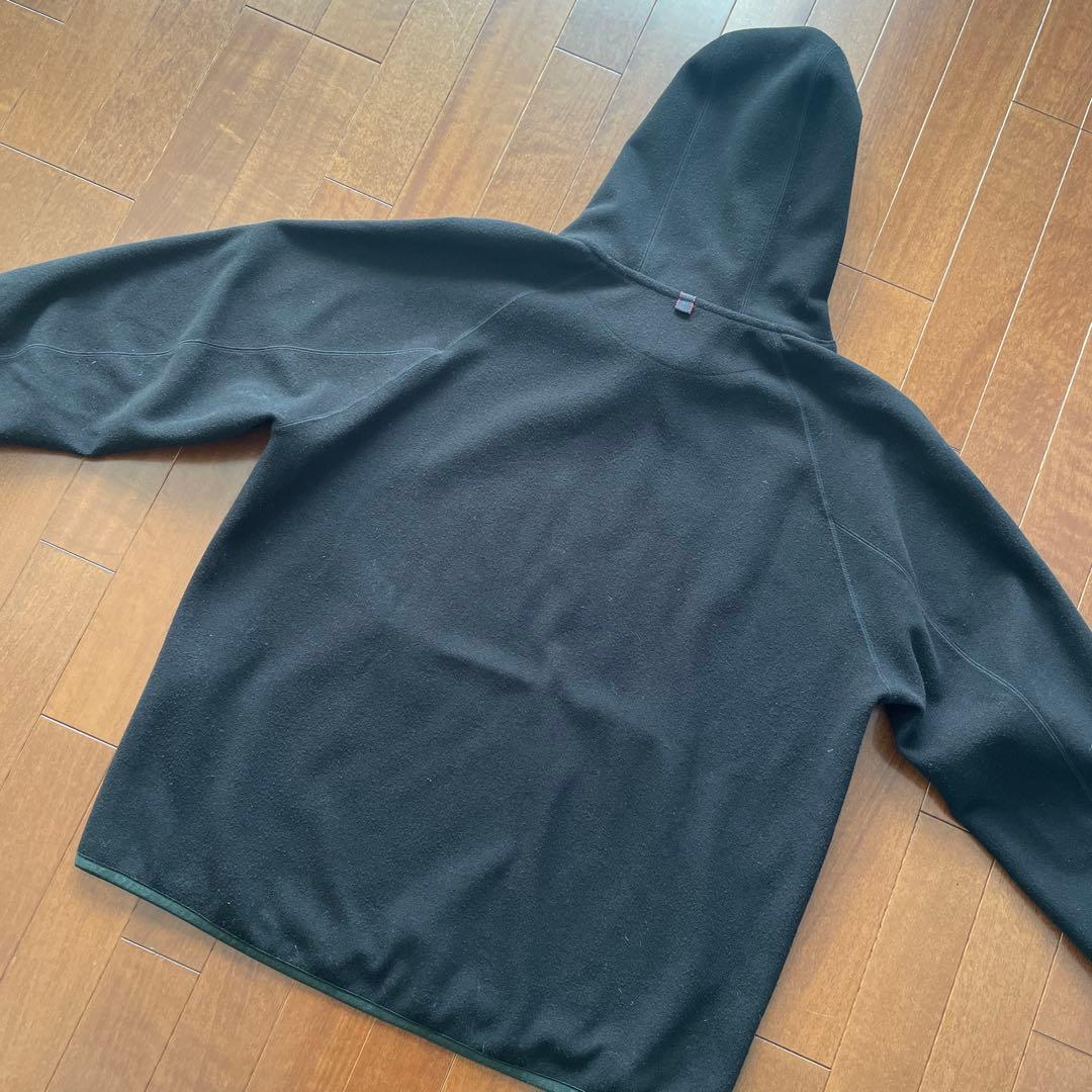 BRIEFING GOLF BRG223M44 L フリースパーカー　ブラック