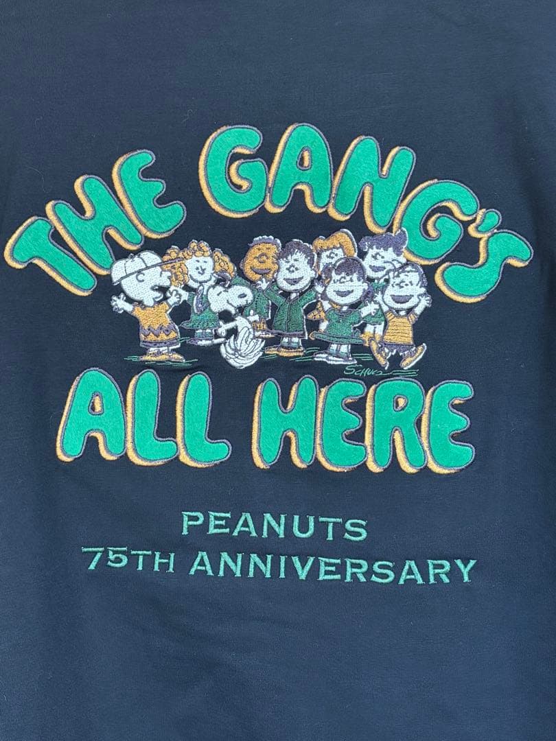 新品 PEANUTS 75周年記念 スタジャン スヌーピー