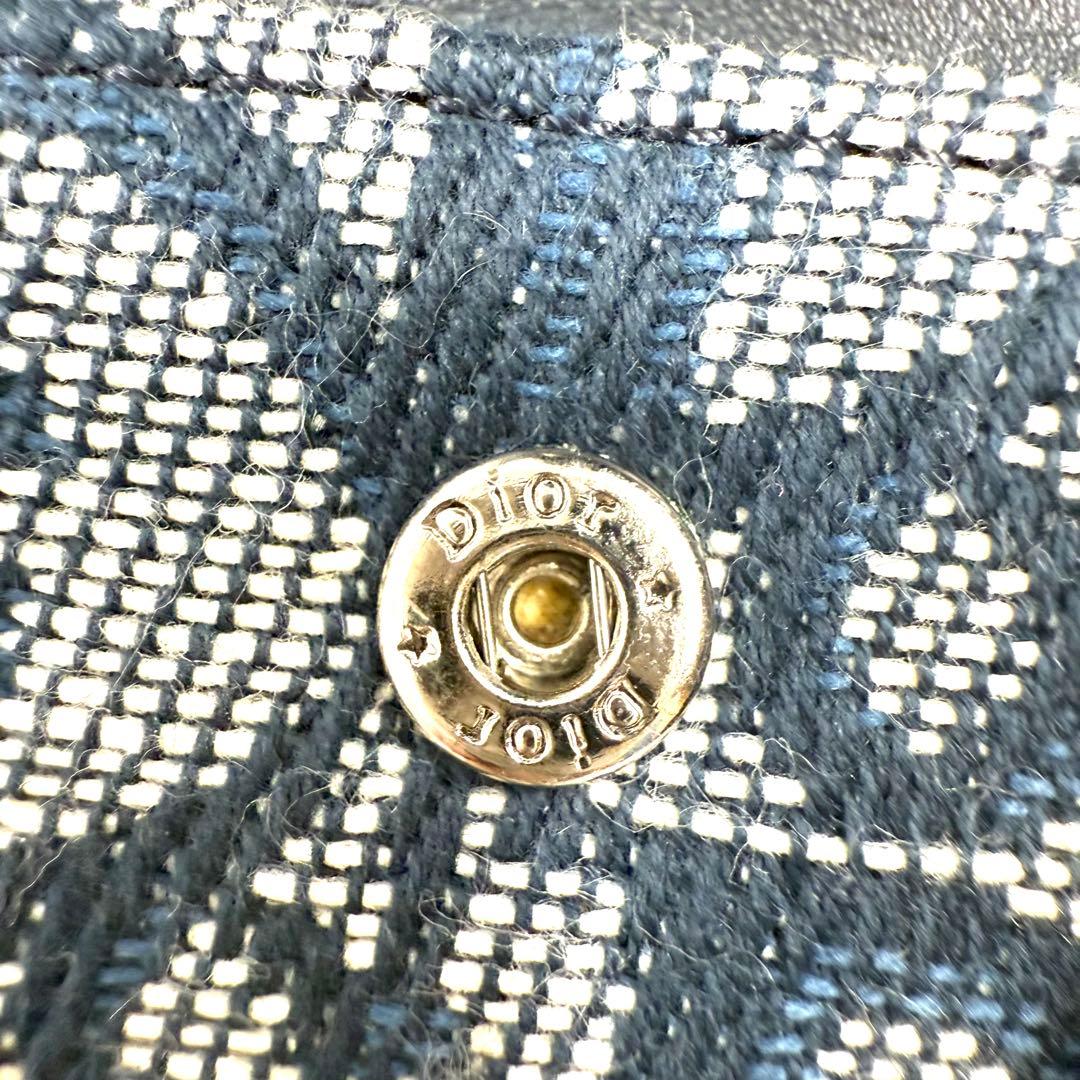 【未使用】Christian Diorトロッター柄サドル　6連キーケース