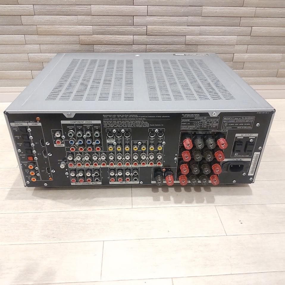 SONY ソニー インテグレートアンプ TA-DA3200ES リモコン付き