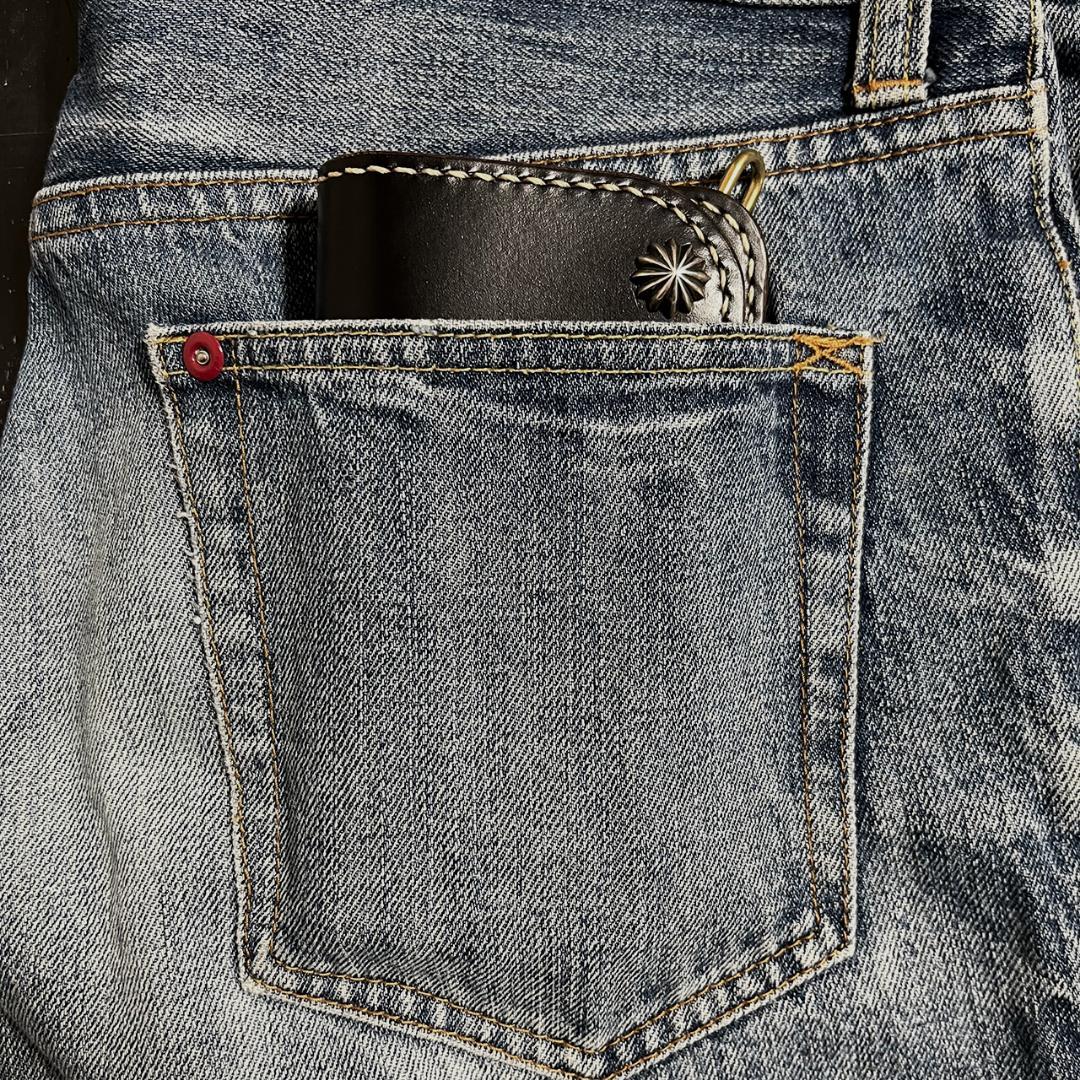 トラッカーウォレット クロムエクセル アポロコンチョ シルバー925 #343