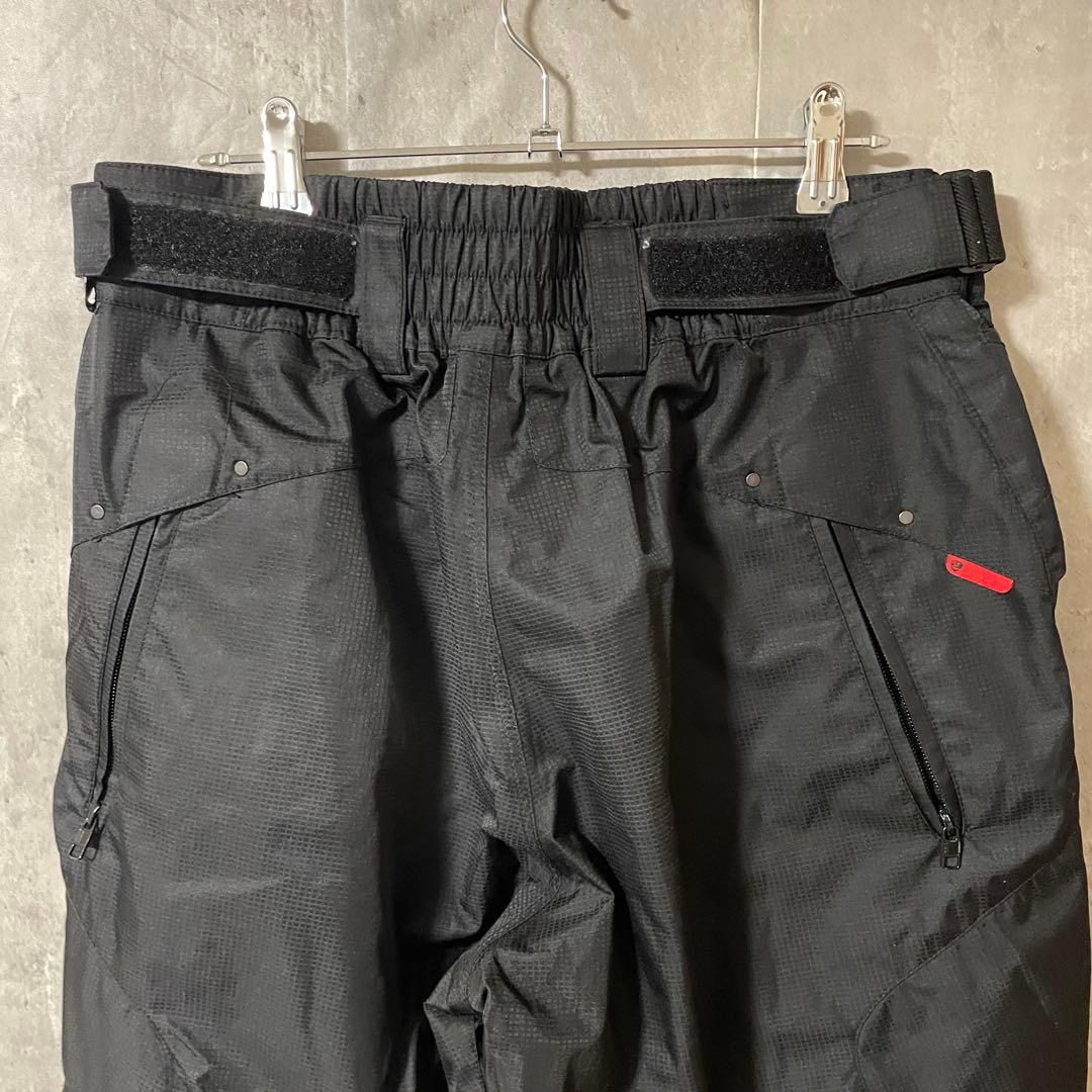 prowessスキーパンツスノーボードウェアズボン下黒ブラック多機能ポケット希少