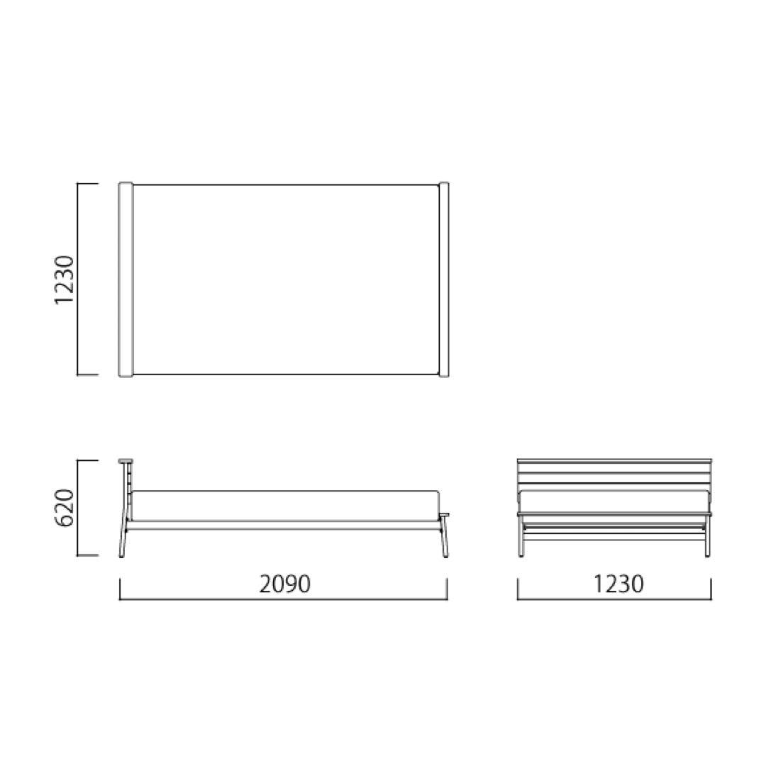 引取りゆっきー様専用 最終値下げ！IDEE PANCA BEDセミダブル - メルカリ