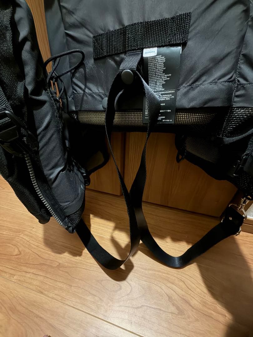 シマノ SHIMANO ゲームベストVF-024U ブラック